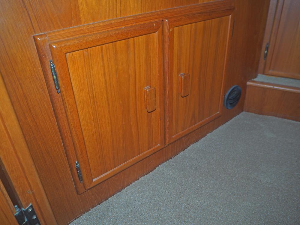 Achterkajuit, Accommodatie